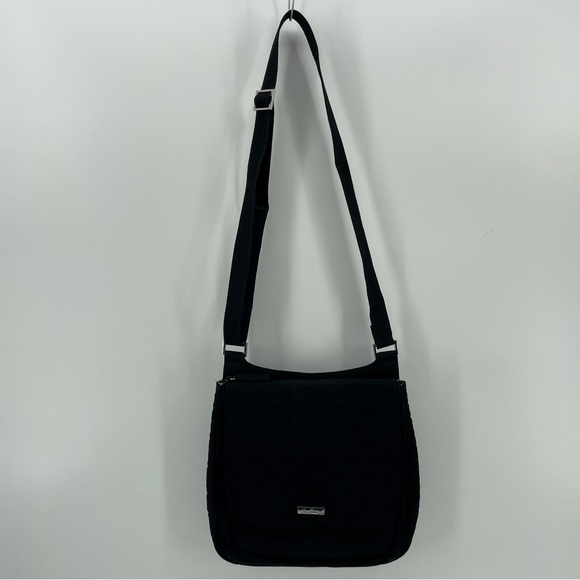 Vera Bradley Crossbody Bag Black Quilted - Picture 1 of 6